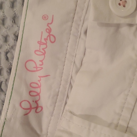 Lilly Pulitzer Callahan White Short Size 00 (40) - Picture 4 of 5